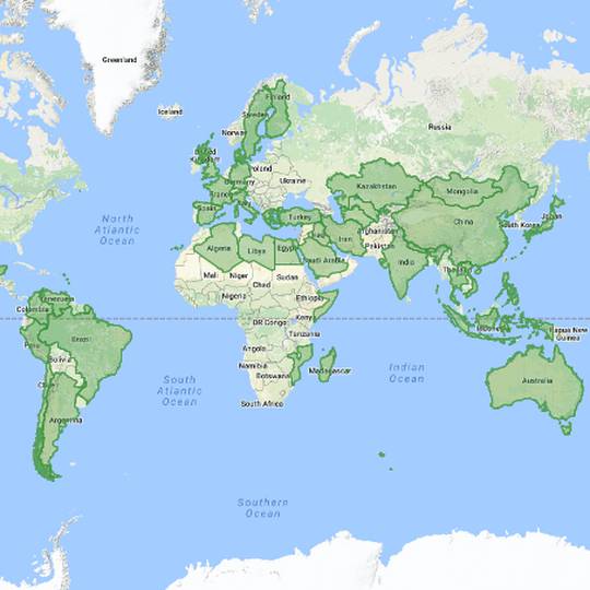 Maps of All Countries in the World: Geography Quiz para Android - Download