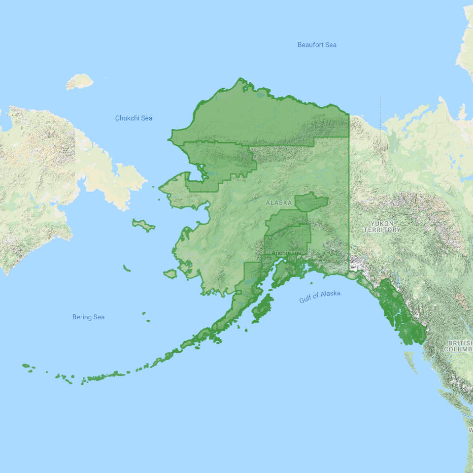 GeoPuzzle - Geographical game of Alaska