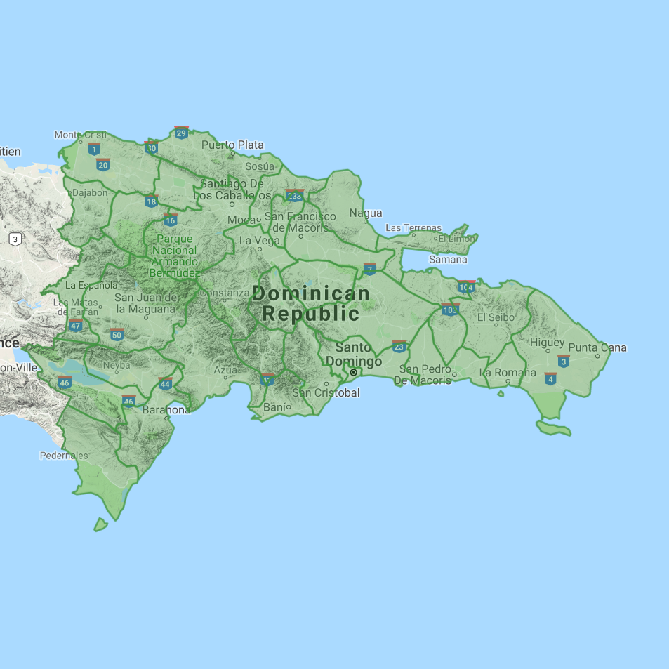 GeoPuzzle - Geographical game of Dominican Republic