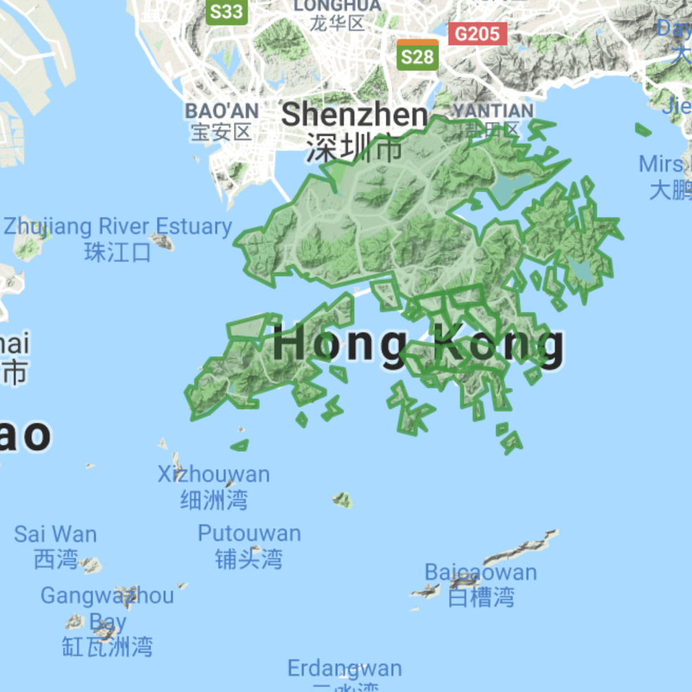 Geopuzzle - Geographical Game Of Hong Kong