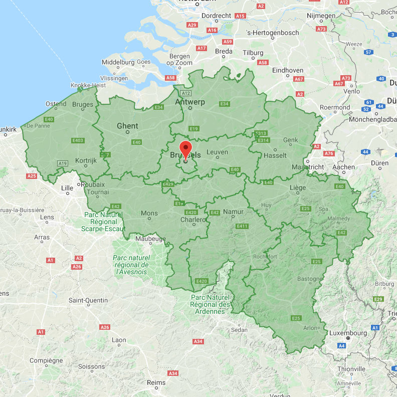 GeoPuzzle - Geographical game of Belguim