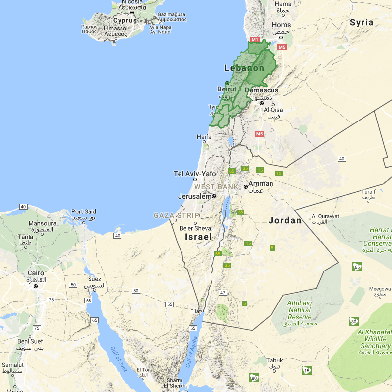 GeoPuzzle - Geographical game of lebanon