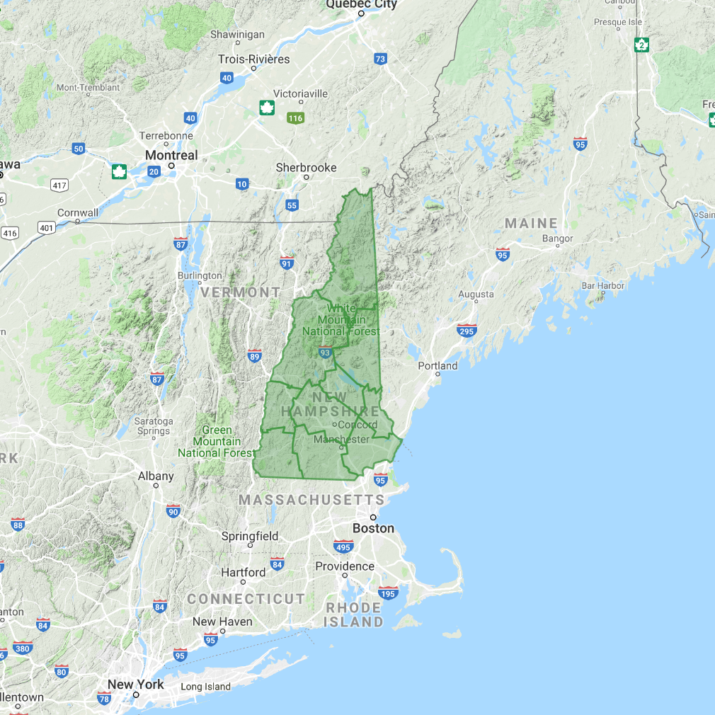 GeoPuzzle - Geographical game of New Hampshire