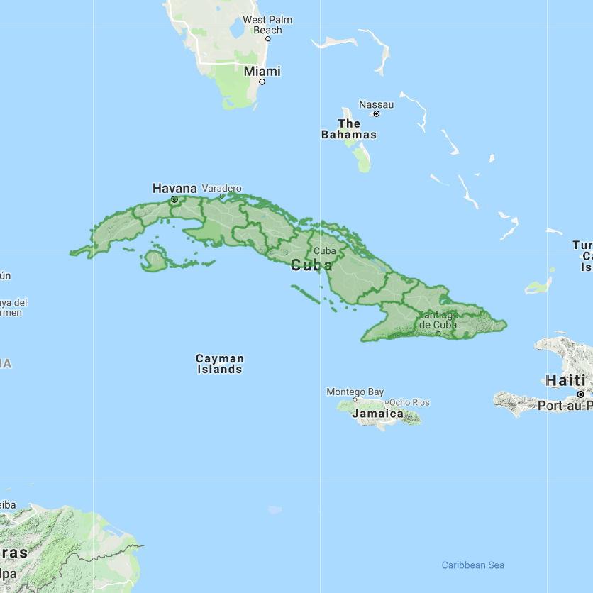 GeoPuzzle - Geographical game of Cuba