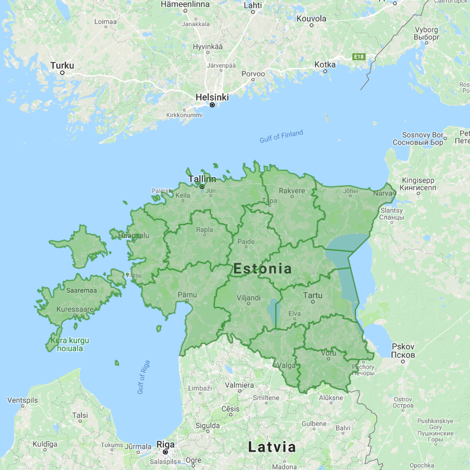 Эстония какая республика. Эстония на карте. Карта Эстонии с городами на эстонском языке. Эстония политическая карта.