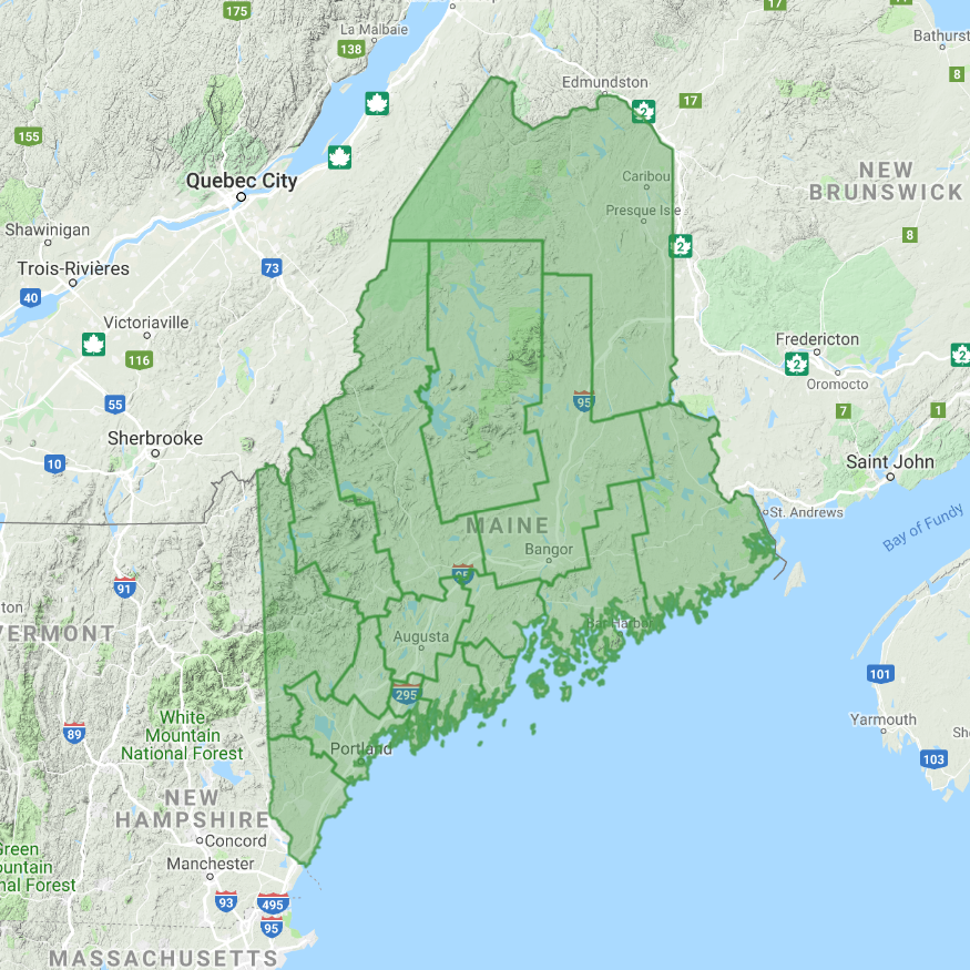 GeoPuzzle - Geographical game of Maine