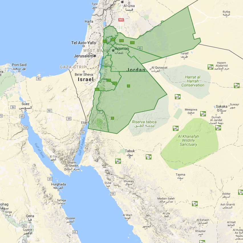 GeoPuzzle - Geographical game of Jordan