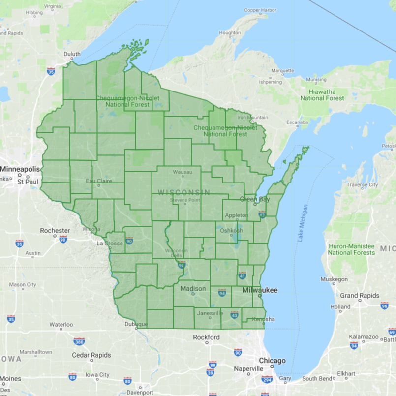 GeoPuzzle - Geographical game of Wisconson