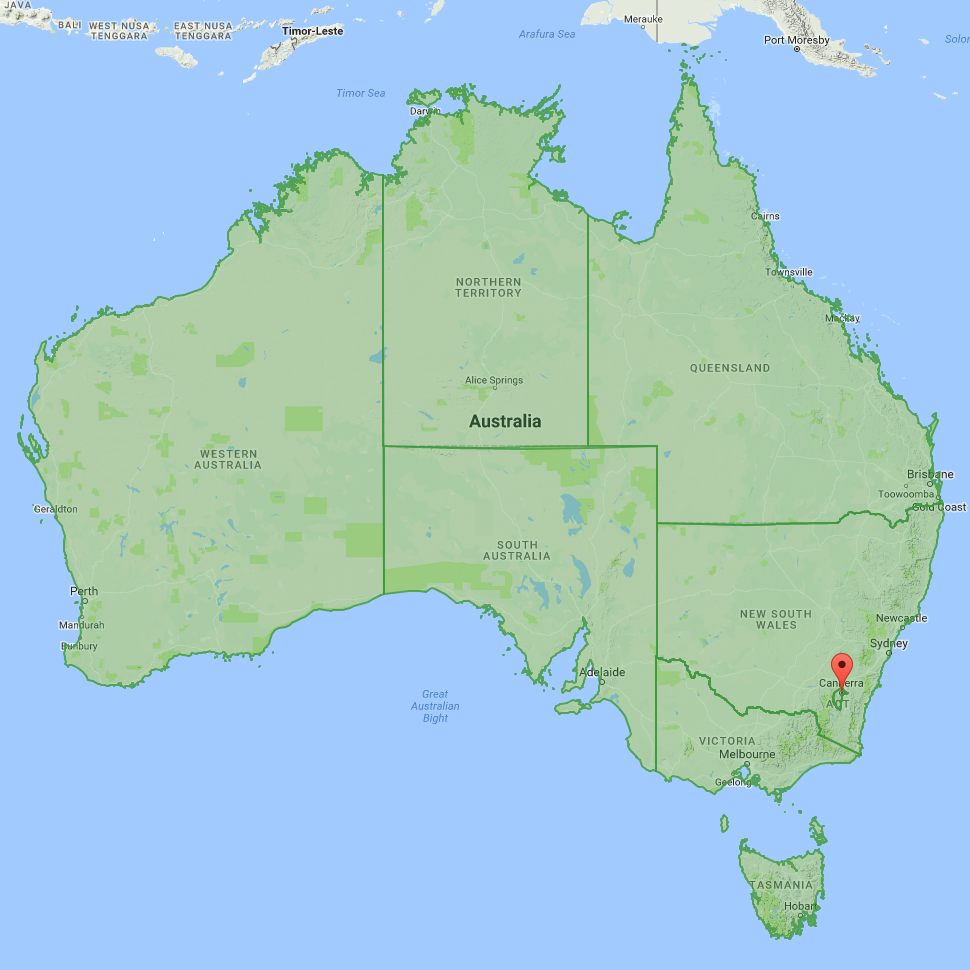 Geopuzzle Geographical Game Of Australia