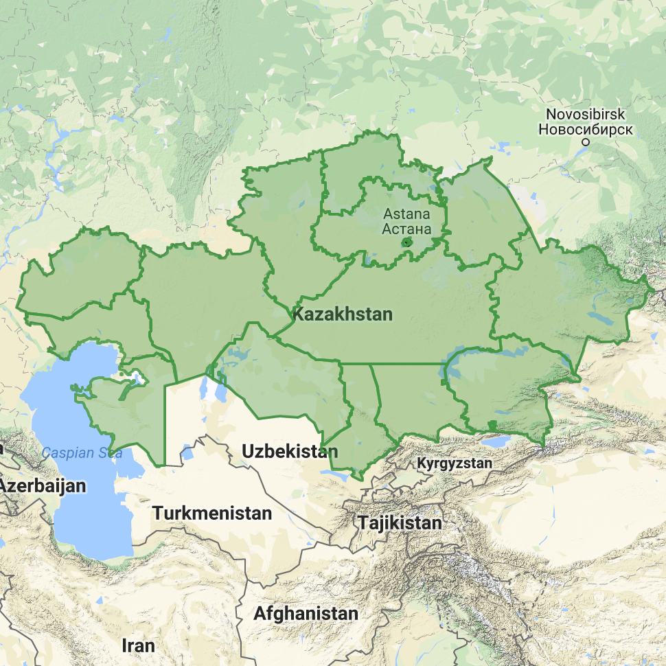 GeoPuzzle - Geographical game of Kazakhstan